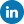 LinkedIn social media icon